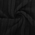 thumbnail image 7 of Clothing Cqxid525 women pajama sets Ribbed Pajama Sets for Women Pullover V Neck Long Sleeve Sleepwear Matching Comfy Long Pants Outfits Black 1PC, 7 of 7