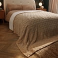 thumbnail image 2 of Giant Blanket - Fleece Throw Plush Blanket Super-Sized With Warm Sherpa Fleece, 2 of 9