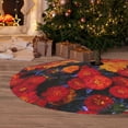 thumbnail image 6 of Pofeuu Marigold Flowers In Different Colors Print Christmas Tree Skirt, Merry Christmas Skirt Xmas Tree Ornaments for Xmas Holiday Party Decorations-48", 6 of 7