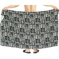 thumbnail image 4 of HAPPY BAY Men's Pareo Standard Surfing Sarong Full Beach Wrap One Size Sable, Floral Summer Vacation Party, 4 of 4