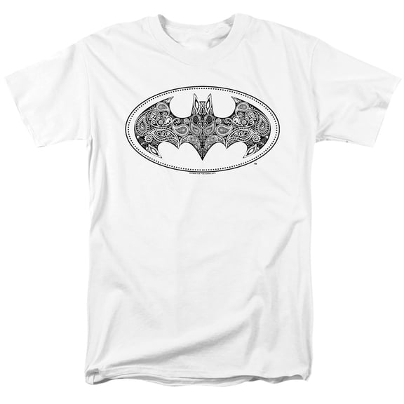 Batman Paisley Logo Unisex Adult T Shirt For Men And Women