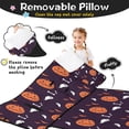 thumbnail image 3 of Halloween Elements Pattern Toddler Nap Mats for Kids Preschool,59"x22" Sleeping Mat Bag or Kids,Toddler Sleeping Bag,Toddler Nap Mat or Daycare, 3 of 6