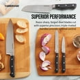 thumbnail image 5 of Farberware 14-Piece Forged Triple Rivet Knife Set with Built-in Edgekeeper Knife Sharpener, 5 of 14