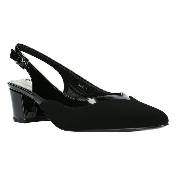 easy street sling back pumps