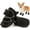 Black, variant on Dog Shoes,4-piece Set With Knob Adjustment,Non Slip Sole,Paw Protection,Suitable For Outdoor Walking,Hiking,Hot Roads And Rainy Days,Suitable For Small And Medium-sized Dogs.