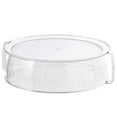 thumbnail image 1 of Tall Microwave Glass Plate Cover Splatter Guard Lid With Handle For Heating Pasta Warming Leftovers, 1 of 4