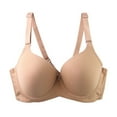 thumbnail image 3 of DuoJiaJ Comfortable And Transparent Shoulder Strap Cordless Backless Spongeless With Convertible Shoulder Straps Bras for Women Yellow, 3 of 3