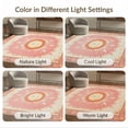 thumbnail image 7 of ODIKA Pink Boho Vintage Whimsical Border Retro Cottagecore Beige Maximalist Pet Friendly & Kids Safe Play for Playroom, Bedroom, Reading Nook, 7 of 7