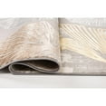 thumbnail image 2 of MDA Home London Cream/ Grey Botanical Area Rug - 2'8 x 7'8, 2 of 5