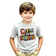 thumbnail image 2 of JAJAHO My 1st Day Of Kindergarten Shirt Boys Girls Happy First Day Of Kindergarten T Shirts Back to School Clothes, 2 of 3