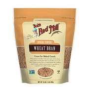 Bob's Red Mill High Fiber Wheat Bran, 16 OZ (Pack of 2) 1 Count (Pack of 2)