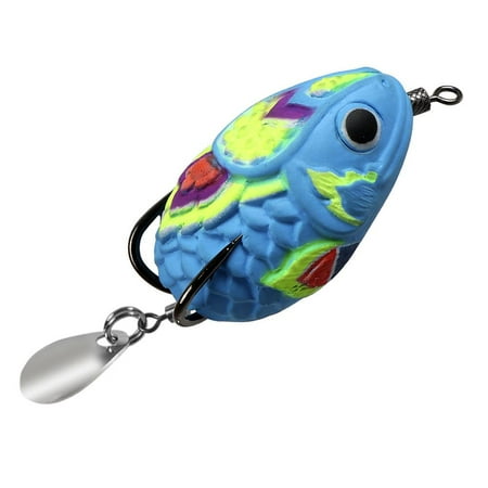 4.5CM Soft Silicone Frog Lures Lifelike Plastic Bait for Freshwater Saltwater Effective Bass Fishing Tackle