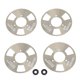 thumbnail image 2 of 4 Rollos De Cinta De Casete De Carrete A Carrete, 40 Mm De Diámetro, 0,25 Mm De Grosor Del Carrete, 2 Ruedas, aleación De Aluminio, Cinta De Sonido Universal De Carrete Abierto, 2 of 7