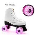 thumbnail image 4 of 1 Pcs Patins à Roulettes Roues 58mm X 32mm Lumineux Patins à Roulettes Quad Planche à Roulettes Roues Lumineuses Roses, 1 * Roues Lumineuses le Long, 4 of 7