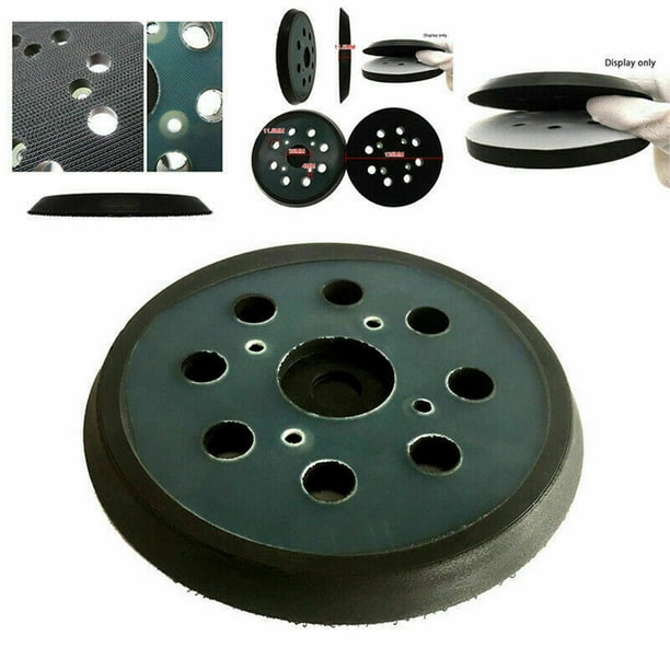 8 Holes Hook Loop Sanding Pad Orbital Palm Sander Backing Plate