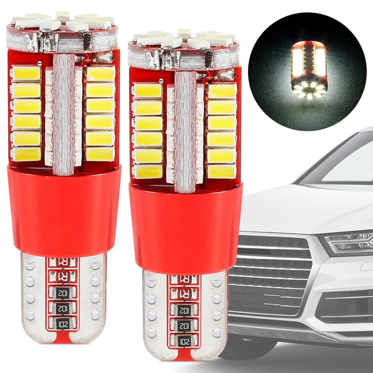 501 W5W Xenon White Side Park Lights Bulbs Genuine Replacement Head Lamps 