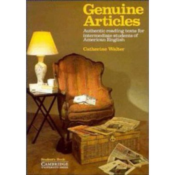 Pre-Owned Genuine Articles Student's book: Authentic Reading Tasks for Intermediate Students of American English (Paperback) 0521278007 9780521278003