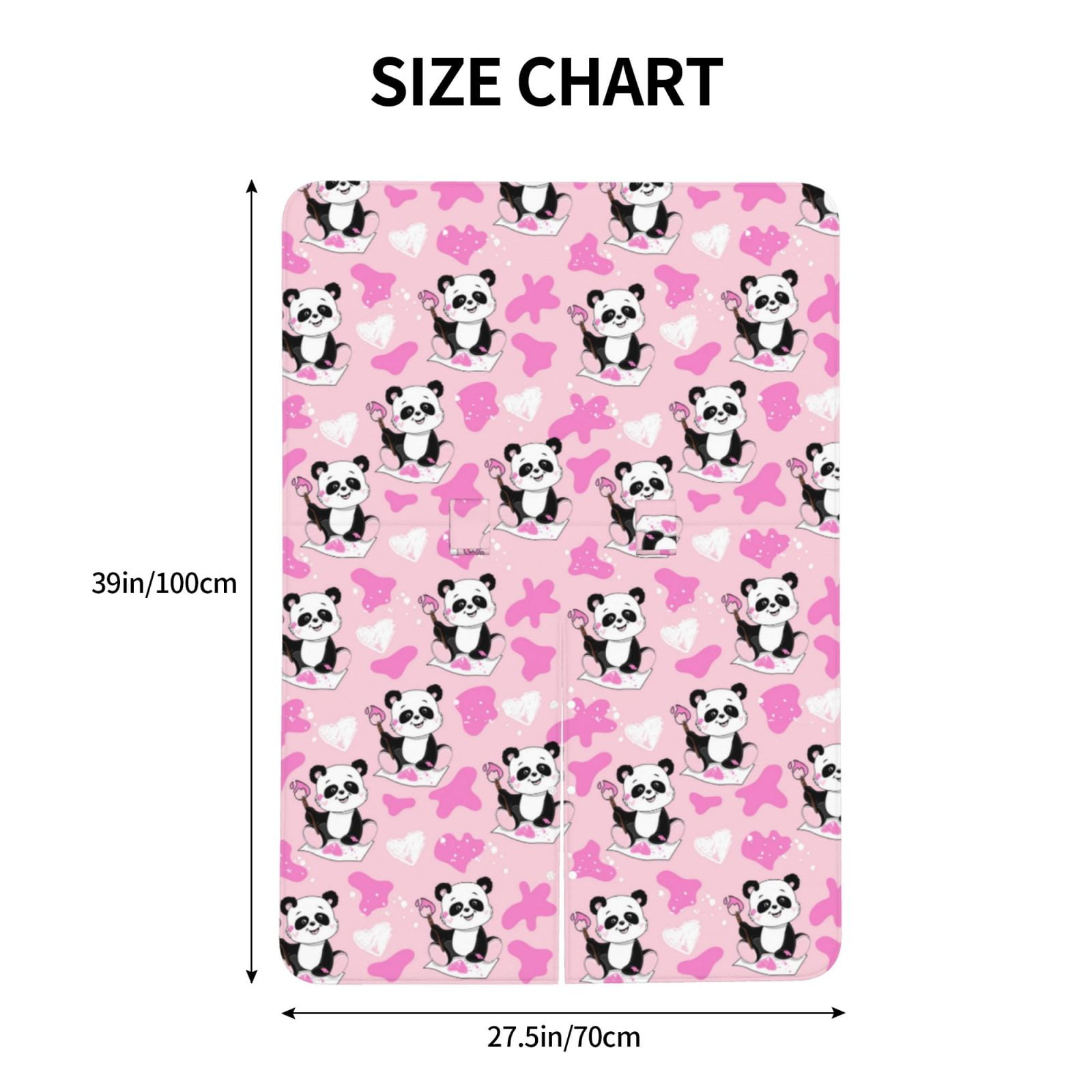 Car Seat Cover Baby - Funny Panda Draws A Heart Breathable Infant Car Seat Cover for Baby Carseat, Lightweight Comfort Baby Essentials Must Haves Newborn Stuff for Girl Boy