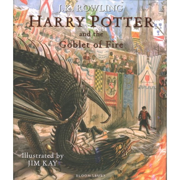 Pre-Owned Harry Potter and the Goblet of Fire: Illustrated Edition (Harry Potter Illustrated Edtn), 9781408845677, 1408845679, Hardcover, 01 edition