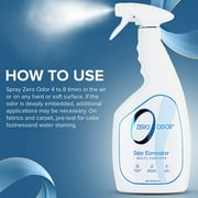 Zero Odor Multi-Purpose Odor Eliminator Spray Home Air & Surface Deodorizer 22 oz