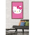 thumbnail image 2 of Hello Kitty - Face Wall Poster, 22.375" x 34", Framed, 2 of 6