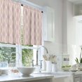 thumbnail image 2 of LALILO Kitchen Curtains and Valances Set of 3 36" Geometric Window Treatment Tiers for Window Decor, 2 of 5