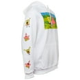 thumbnail image 2 of SpongeBob SquarePants 827335-small SquarePants & Patrick Hoodie with Sleeve Prints, Small, 2 of 5