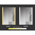 thumbnail image 4 of Yukon Violet 24"x32" Bathroom LED Mirror with Lights, 4 of 5