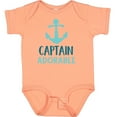 thumbnail image 3 of Inktastic Captain Adorable, Boat Anchor, Sailor, Sailing Boys Baby Bodysuit, 3 of 5