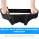 thumbnail image 2 of Cinturón de hernia para hombres, ajustable, inflable, para aliviar el dolor de ingle con 2 almohadillas de compresión extraíbles, bolsa para hernia para adultos, 2 of 6