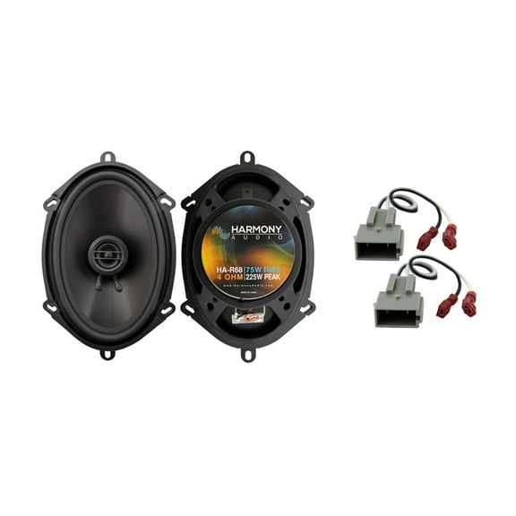 Fits Ford F-150 1997-2003 Rear Side Panel Replacement Harmony HA-R68 Speakers