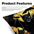 thumbnail image 2 of Bats Velvet Throw Pillow Covers Set of 2 - Unique Patterns, 16x16/18x18/20x20 Inches,for Home Decor, Sofa, Bed - Pillow Inserts Included, 2 of 6