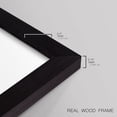 thumbnail image 3 of Meandering in Black Solid Wood 22 x 28 Framed Print, 3 of 6