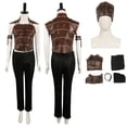 thumbnail image 3 of Disfraz de vikingo Senua Cosplay Fantasia Hell Blade para mujer adulta, chaleco, pantalones, ropa para fiesta de carnaval y Halloween, 3 of 5