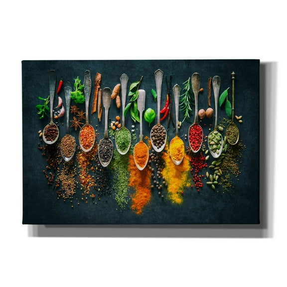 Epic Graffiti 'Colorful Spices,' Canvas Wall Art, 26"x18"