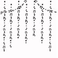 thumbnail image 3 of 46Ft Black Music Notes Star Paper Hanging Garland Banner Backdrops for Musical Birthday 50s 80s Birthday Wedding Engagement Baby Bridal Shower Disco Party Supplies Bar Wall Ceiling Decprations, 3 of 5