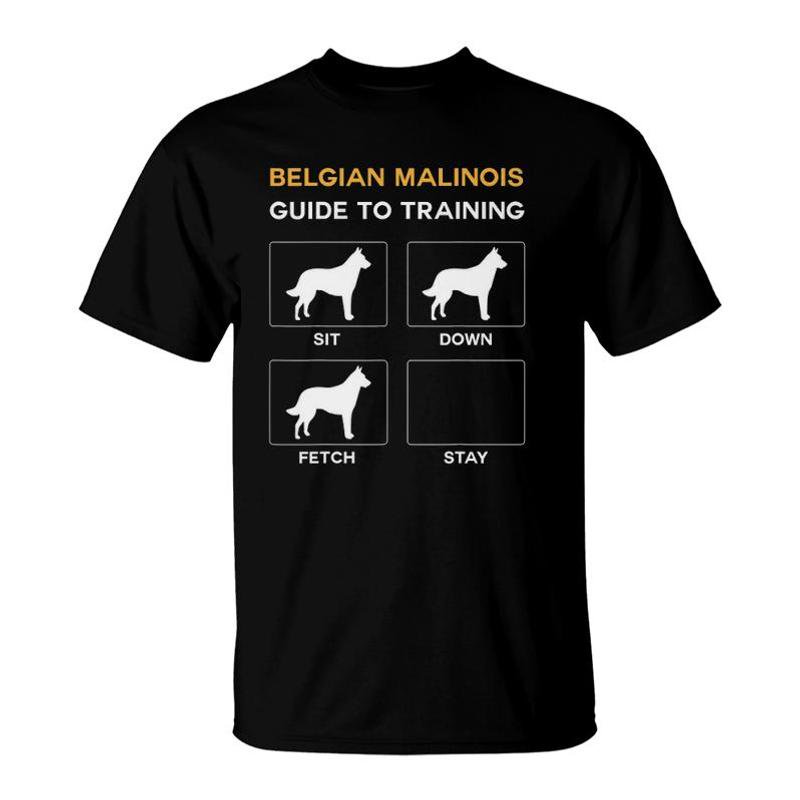 Belgian Malinois Guide To Training Dog Obedience TShirt