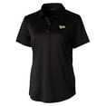 thumbnail image 2 of Women's Cutter & Buck Black Vanderbilt Commodores Vault DryTec Prospect Textured Stretch Polo, 2 of 3
