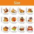 thumbnail image 3 of Thanksgiving Cupcake Toppers Pumpkin Maple Topper Fall Themed Turkey Cake Picks Autumn Cake Decorations for Thanksgiving Day, 3 of 5