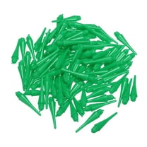Uxcell Plastic Dart Tips, 150 Pack 2BA Thread Soft Dart Tips, Green