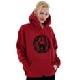 thumbnail image 3 of Koi Fish Ying Yang Balance Symbolic Hoodie Sweatshirt Women Men Brisco Brands 3X, 3 of 6