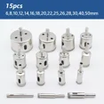 thumbnail image 5 of FABLE- Hole Saw Set,15Pcs Diamond Hole Saw Drill Bit Set For Glass,Marble,Granite Stone, 5 of 5