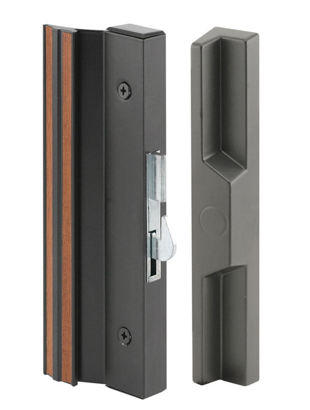 C1176 White Sliding Glass Door Handle, Prime Line 3.93 In Mortise Style Sliding Patio Door Handleset