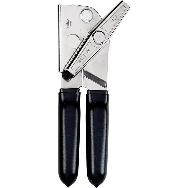 EZ-DUZ-IT Deluxe Can Opener with Black Grips(Pack of 2) — Dr