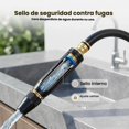 thumbnail image 3 of High Pressure Car Wash Water Gun Garden Hose Sprayer Adjustable Spray Patterns Plant Vegetable Watering Car Washing 2PCS, 3 of 8