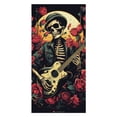 thumbnail image 6 of Guitar Skeleton Rock Microfiber Lightweight Beach Towel Quick Dry Absorbent Thin Towels for Swimming Pool Camping Beach Easy for Vacation Essentials, 6 of 7