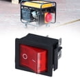 thumbnail image 4 of Interrupteur à Bascule Débrayable, 6 Broches à Long Terme Utiliser Robuste Bouton Poussoir Mini-Interrupteur pour les Moteurs Diesel, 4 of 8