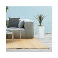 thumbnail image 3 of LuxenHome White MgO 18.5in. H Tall Tapered Planter, 3 of 6