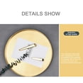 thumbnail image 6 of Vikakiooze Golden stainless steel round straight side tray, light luxury storage disc, 6 of 6