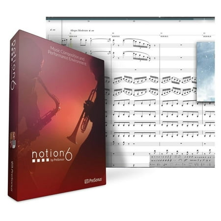 Presonus NOTION 6 (Boxed Full Version License)